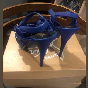 YSL heels for sale slightly worn.